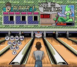 Super Bowling (USA) In game screenshot